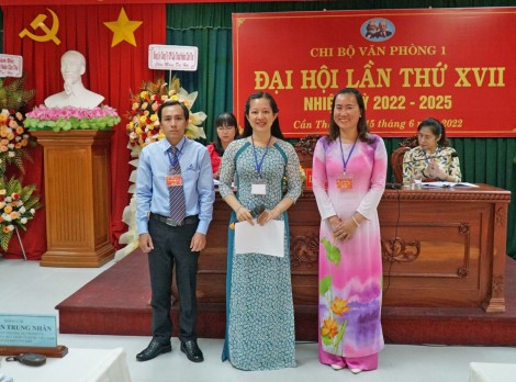 Nhiều chi bộ trực thuộc đảng ủy cơ sở tổ chức đại hội điểm