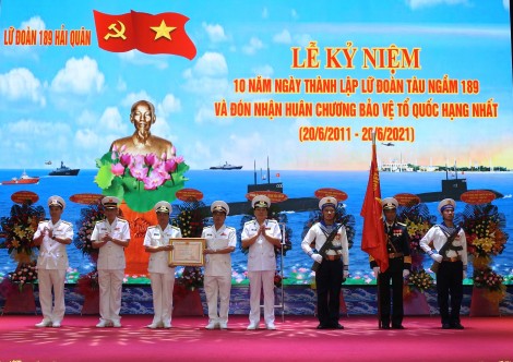 Lữ đoàn tàu ngầm 189: 11 năm xây dựng và trưởng thành