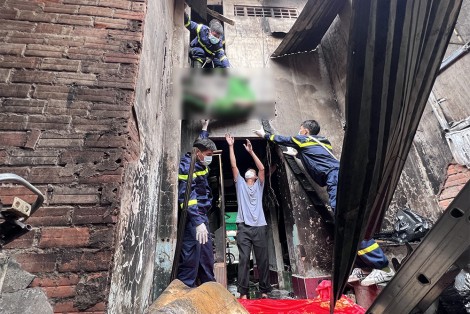 An Giang: Cháy nhà, 2 mẹ con tử vong