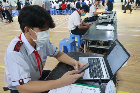 394 thí sinh tranh tài Vòng thi khu vực miền Nam - Hội thi Tin học trẻ toàn quốc