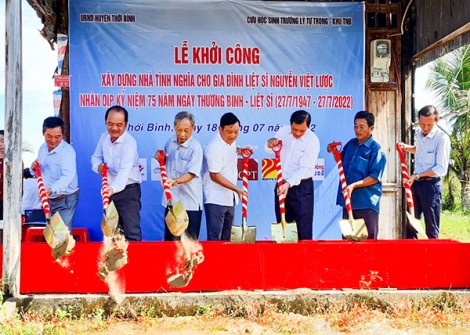 Nhiều hoạt động tri ân gia đình thương binh, liệt sĩ
