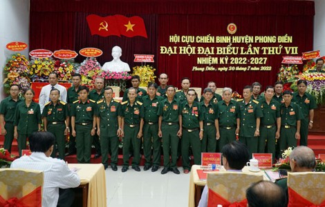 Đại hội đại biểu Hội Cựu chiến binh huyện Phong Điền lần thứ VII