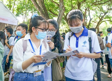 Từ ngày 22-7 đến 20-8, thí sinh đăng ký, điều chỉnh, bổ sung nguyện vọng xét tuyển đại học năm 2022