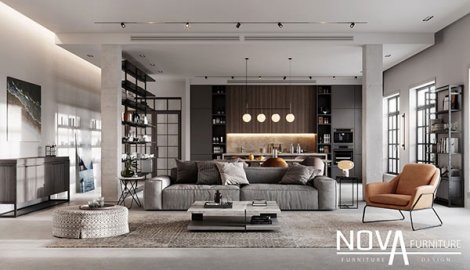 Đơn vị thiết kế thi công nội thất hiện đại và uy tín tại Cần Thơ Nova Furniture