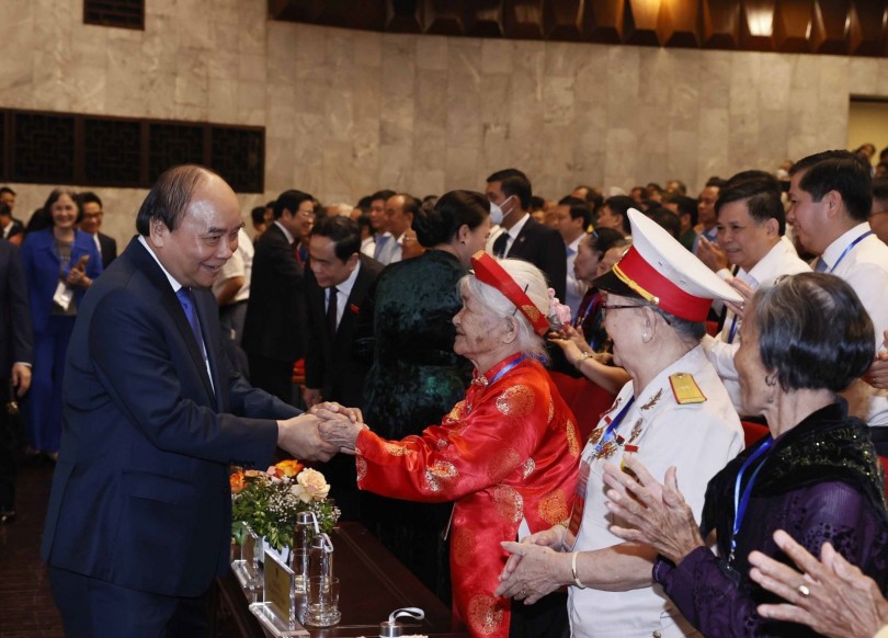 Lễ kỷ niệm 75 năm ngày Thương binh - Liệt sĩ và Tuyên dương đại biểu người có công với cách mạng tiêu biểu toàn quốc năm 2022