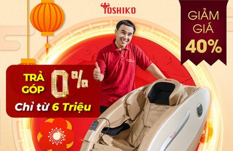 Ghế massage thương hiệu nào tốt? Lựa chọn ngay Toshiko