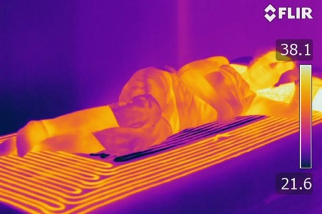 Bộ nệm - gối điều chỉnh thân nhiệt giúp dễ ngủ