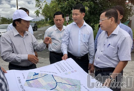 Khảo sát tiến độ thực hiện một số dự án khu tái định cư