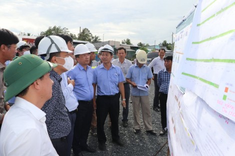 Đẩy nhanh tiến độ thi công dự án nâng cấp QL1A