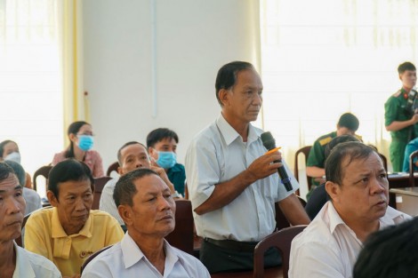 Đối thoại trực tiếp với người có công với cách mạng