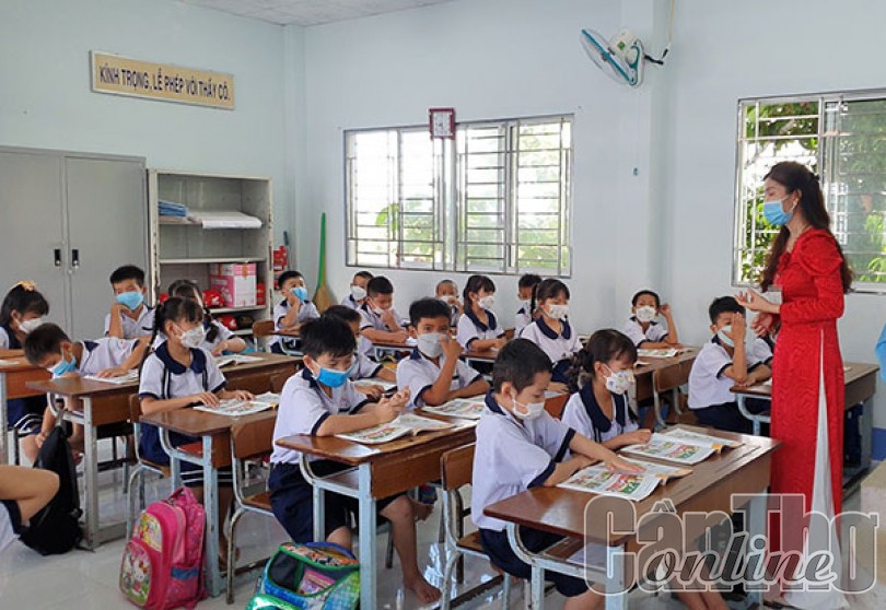 Học sinh TP Cần Thơ tựu trường ngày 29-8-2022, riêng lớp 1 vào ngày 24-8-2022