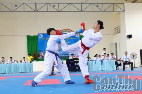 Cái Răng vươn lên vị trí thứ hai Đại hội Thể dục thể thao TP Cần Thơ lần thứ IX-2022