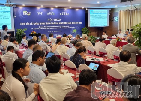 Cần sớm thành lập trung tâm cơ giới hóa vùng ĐBSCL