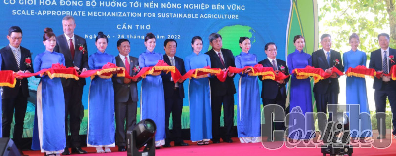 Khai mạc Agritechnica Asia Live 2022 tại TP Cần Thơ