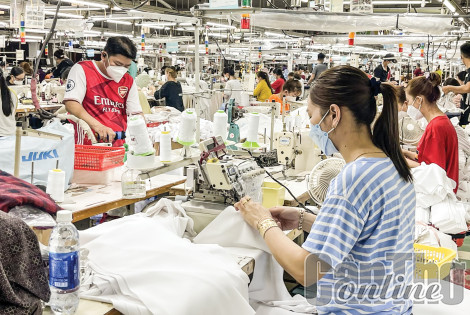 Xuất khẩu dệt may tăng hơn 4 tỉ USD