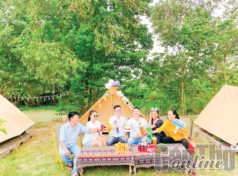 Cắm trại tại Cần Thơ
