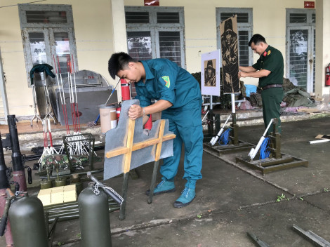 Nâng cao hiệu quả công tác huấn luyện, diễn tập