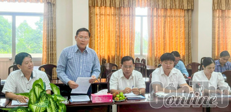 Đẩy nhanh tiến độ thực hiện dự án khu tái định cư Bình Thủy