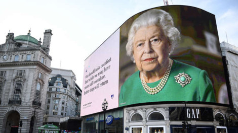 Nước Anh thương tiếc Nữ hoàng Elizabeth