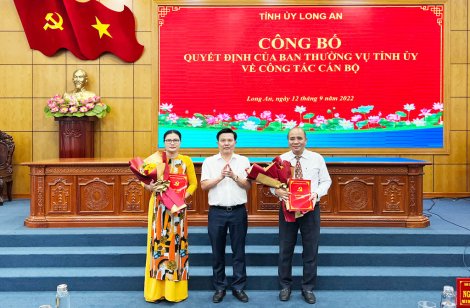 Đồng chí Phùng Tấn Tú giữ chức vụ Tổng Biên tập Báo Long An