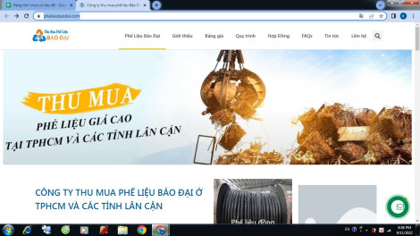 Công ty phế liệu Bảo Đại - Thu mua phế liệu giá cao, chuyên nghiệp