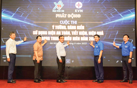 Phát động Cuộc thi “Ý tưởng, sáng kiến sử dụng điện tiết kiệm, an toàn, hiệu quả trong thanh thiếu niên” năm 2022
