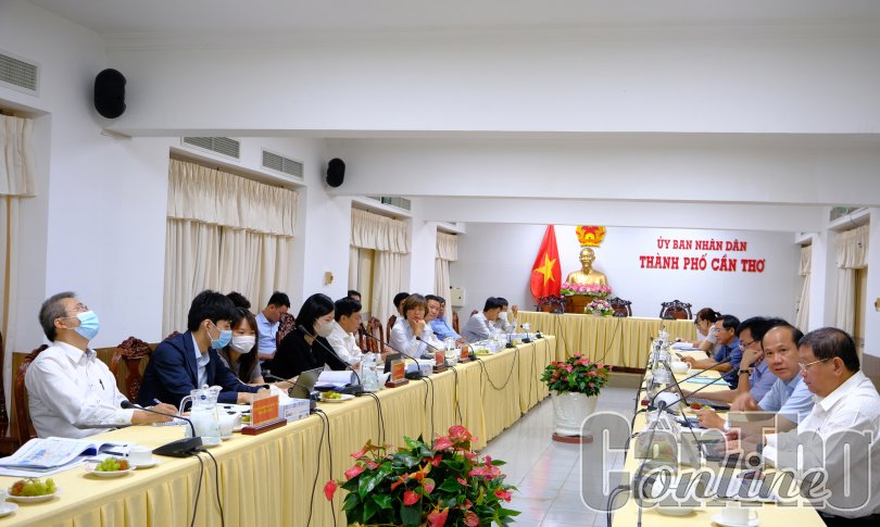 Phối hợp sớm triển khai dự án Phát triển bền vững TP Cần Thơ thích ứng biến đổi khí hậu