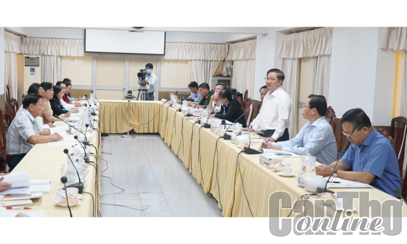 Xây dựng kế hoạch phát động phong trào thi đua cao điểm lập thành tích chào mừng kỷ niệm 20 năm TP Cần Thơ trực thuộc Trung ương