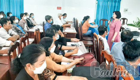 Nâng cao năng lực đội ngũ cộng tác viên dân số