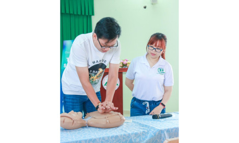 Nâng cao năng lực sơ cấp cứu cho các doanh nghiệp ở ĐBSCL