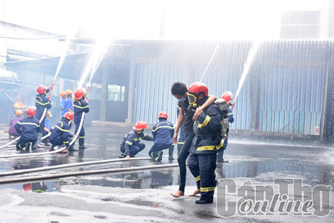 Ra mắt mô hình “Trường học an toàn phòng cháy, chữa cháy”
