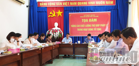 Nâng cao chất lượng vụ việc trợ giúp pháp lý
