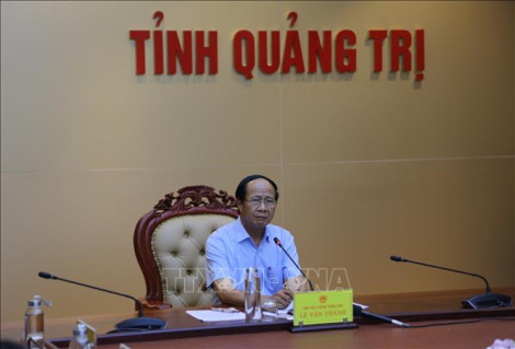 Phó Thủ tướng Lê Văn Thành chủ trì họp khẩn về phòng, chống bão Noru