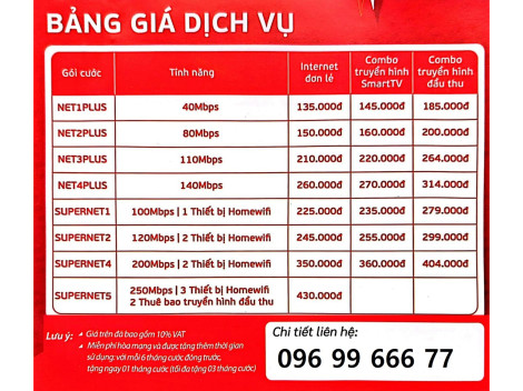 Lắp mạng Viettel Cần Thơ – Lắp Wifi Viettel Cần Thơ