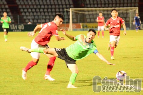 Đội bóng đá Cần Thơ thua Phố Hiến 1-4