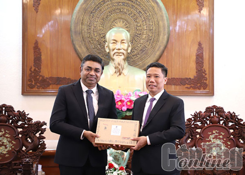 Lãnh đạo thành phố tiếp Tổng Lãnh sự Ấn Độ tại TP Hồ Chí Minh