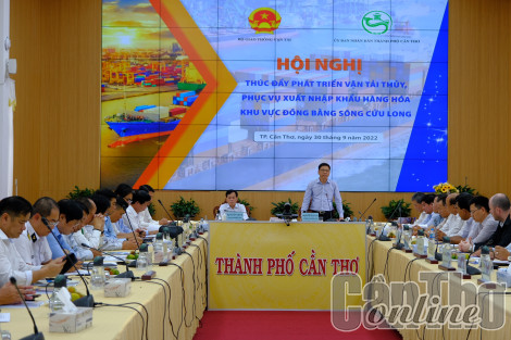 Khơi thông “điểm nghẽn”, thúc đẩy phát triển vận tải thủy vùng ĐBSCL