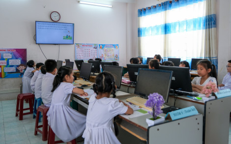 Chủ động triển khai dạy môn Tin học lớp 3 chương trình mới