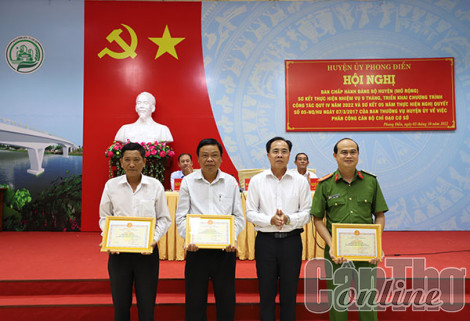 Phong Ðiền: Tình hình kinh tế từng bước phục hồi và tăng trưởng khá