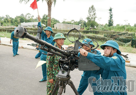 Hoàn thành cơ bản các mặt công tác quân sự, quốc phòng