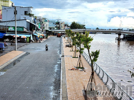 Thốt Nốt đưa nhiều công trình vào sử dụng, góp phần chỉnh trang đô thị