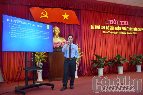 Vinh danh những Bí thư chi bộ giỏi