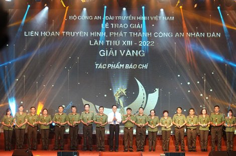 Bế mạc Liên hoan Truyền hình, Phát thanh Công an nhân dân lần thứ XIII - năm 2022