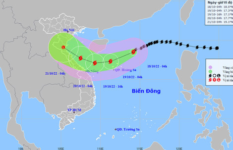 Bão số 6 suy yếu dần thành áp thấp nhiệt đới
