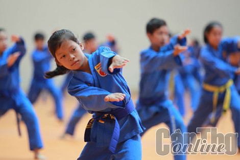 Chăm bồi phong trào võ thuật ở Cần Thơ