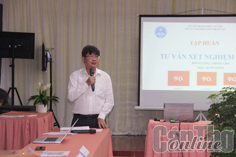 Tập huấn tư vấn xét nghiệm HIV tại cộng đồng