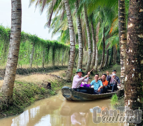 Gỡ khó để phát triển du lịch cù lao Tân Lộc