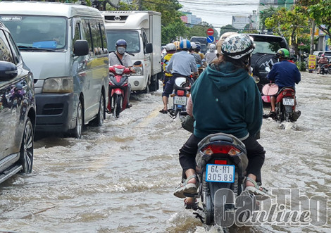 Triều cường đầu tháng 10 âm lịch sẽ lên cao xấp xỉ triều cường rằm tháng 9 âm lịch