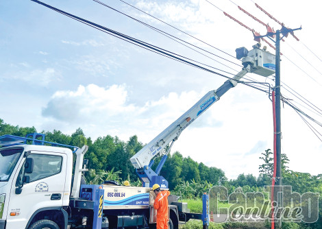 Đảm bảo cấp điện ổn định cho sản xuất, tiêu dùng