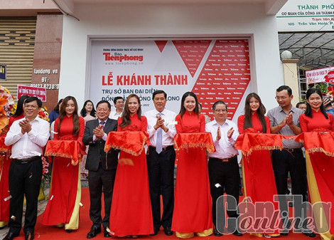 Khánh thành trụ sở Ban đại diện Báo Tiền Phong tại  ÐBSCL